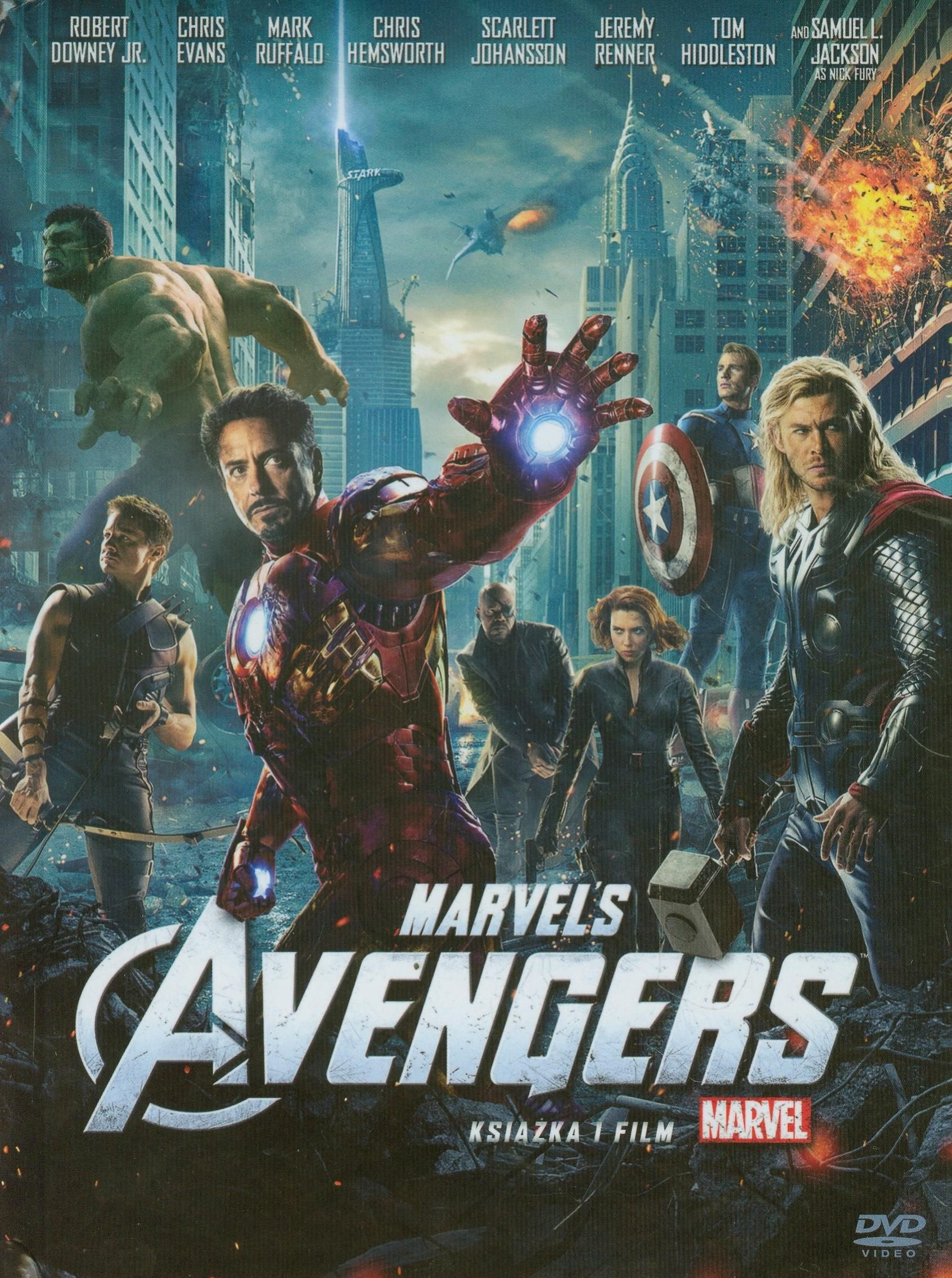 Avengers Opowiesc filmowa Books