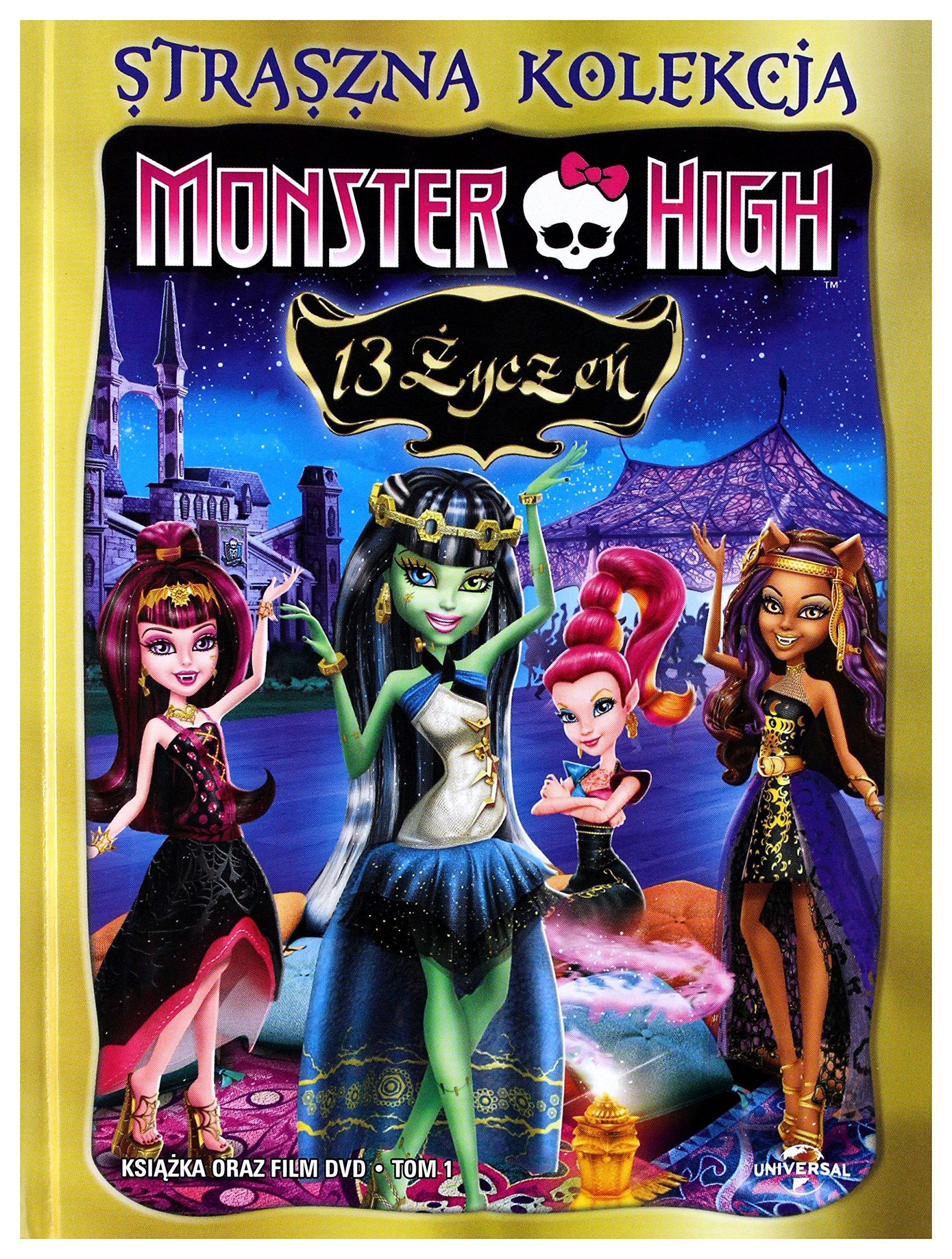 Produktbild: Monster High 13 zyczen + DVD
