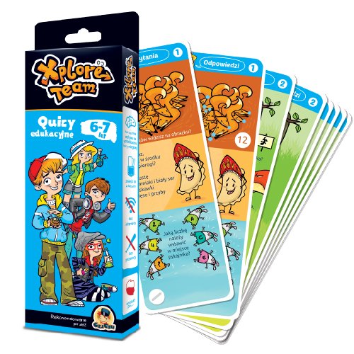 Product Image: Xplore Team Quizy edukacyjne 6-7 lat