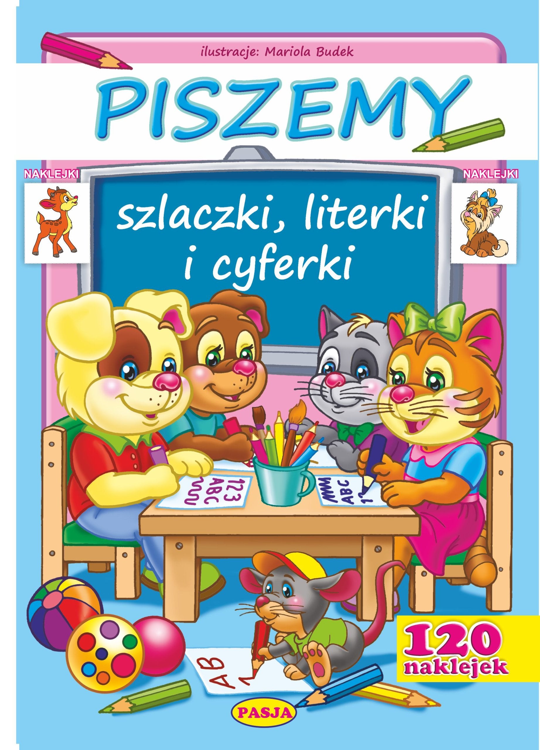 Piszemy szlaczki, literki i cyferki Books