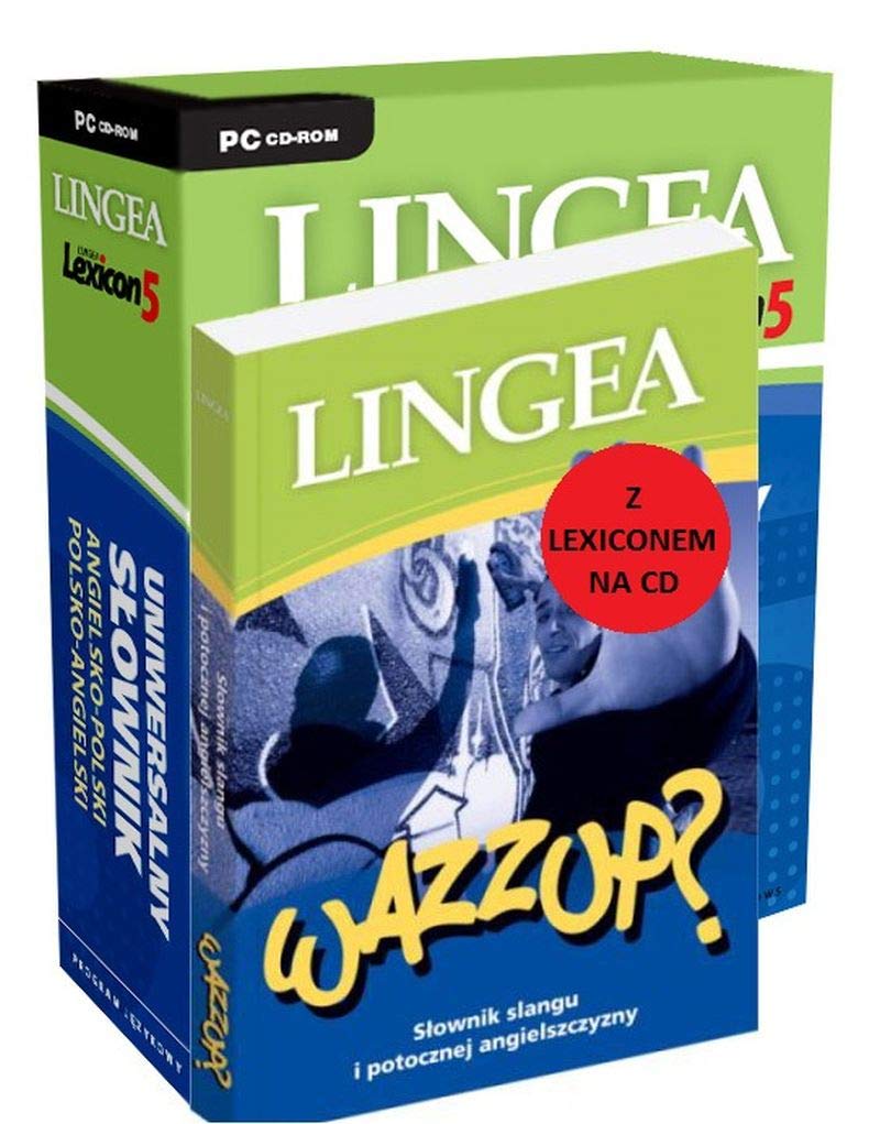 Wazzup Slownik slangu i potocznej angielszczyzny z Lexiconem na CD book
