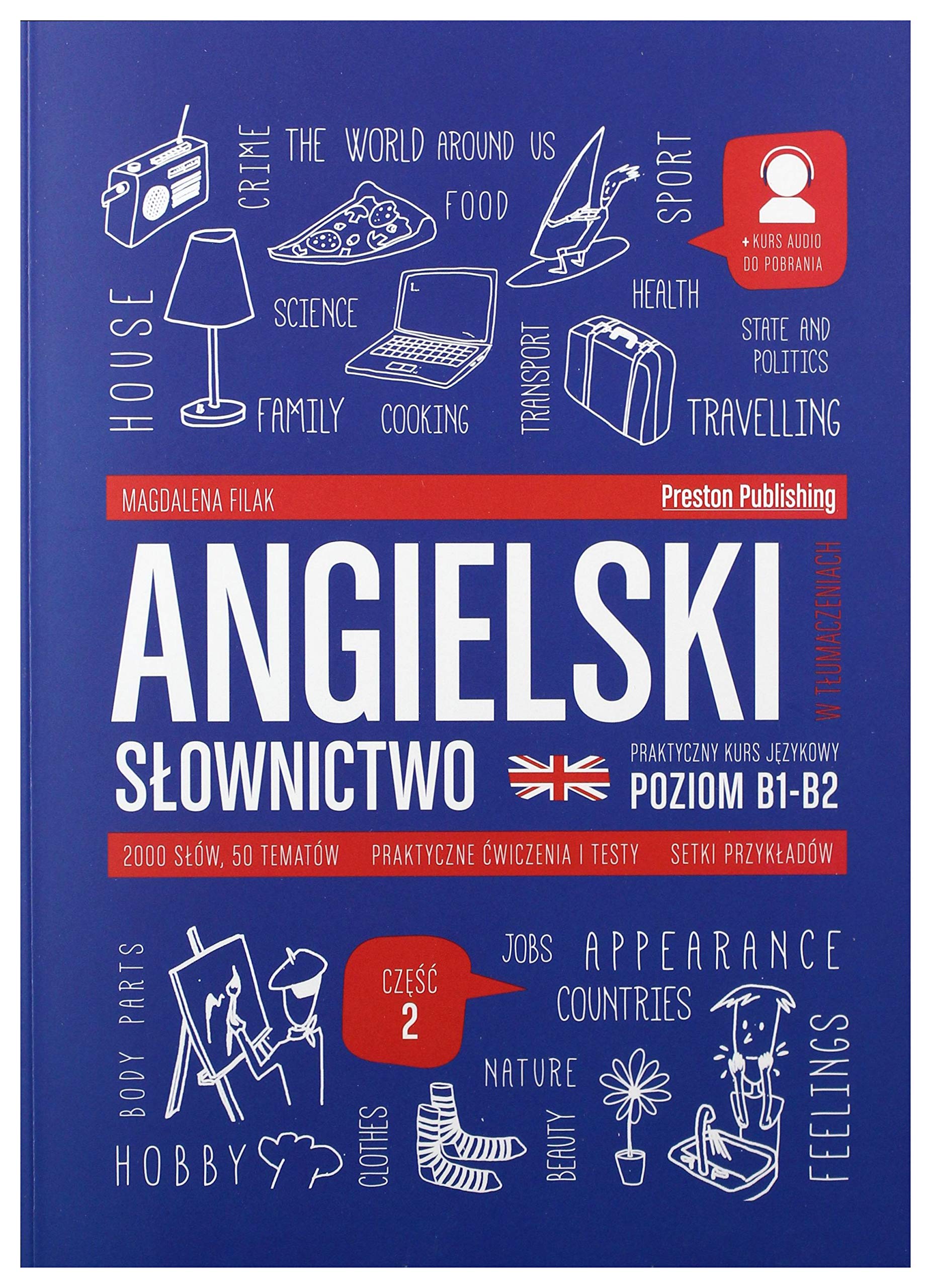 Angielski w tłumaczeniach Słownictwo 2 B1-B2 + mp3 book