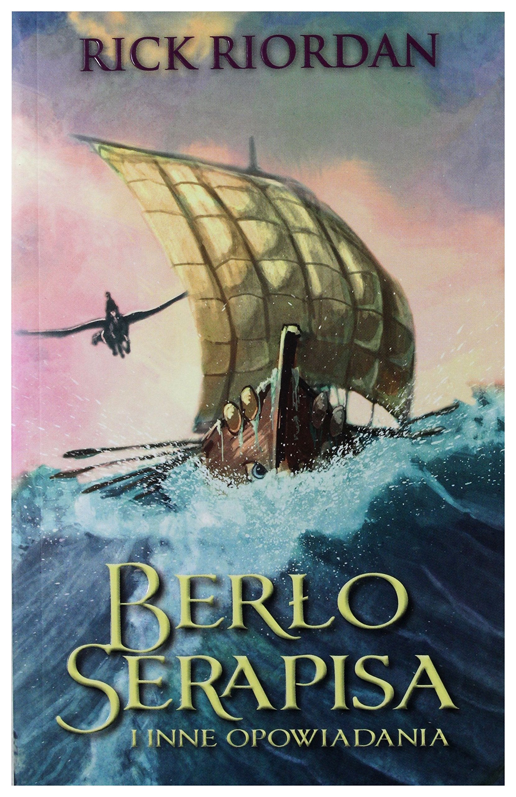 BerĹo serapisa i inne opowiadania - Rick Riordan book