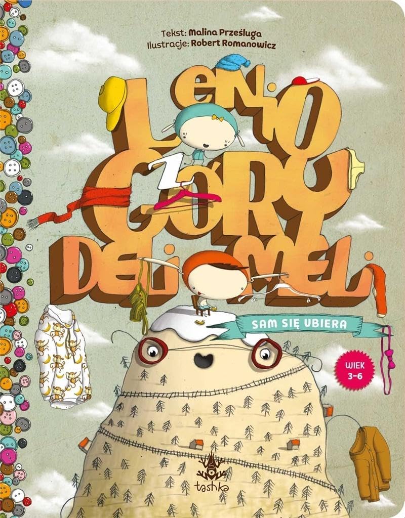 Lenio z góry Deli Meli sam się ubiera Books