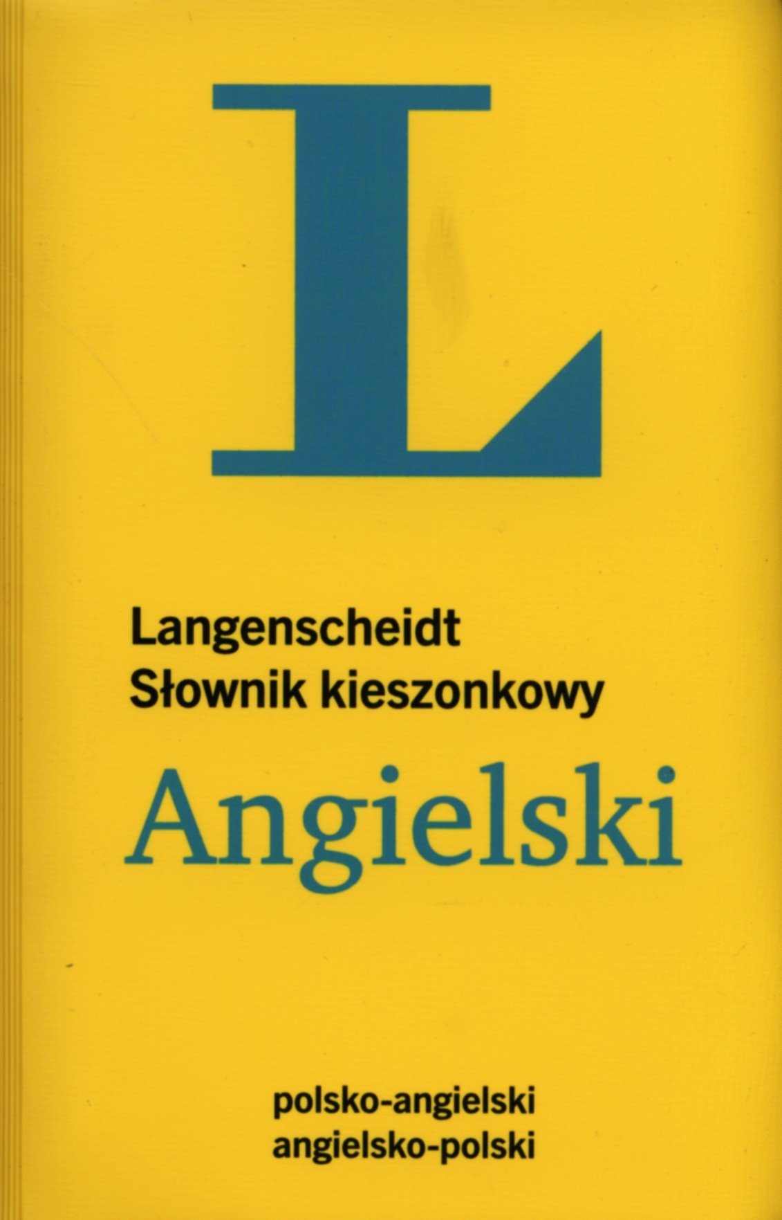 Slownik kieszonkowy Angielski Langenscheidt Foreign Languages ​​& Dictionaries