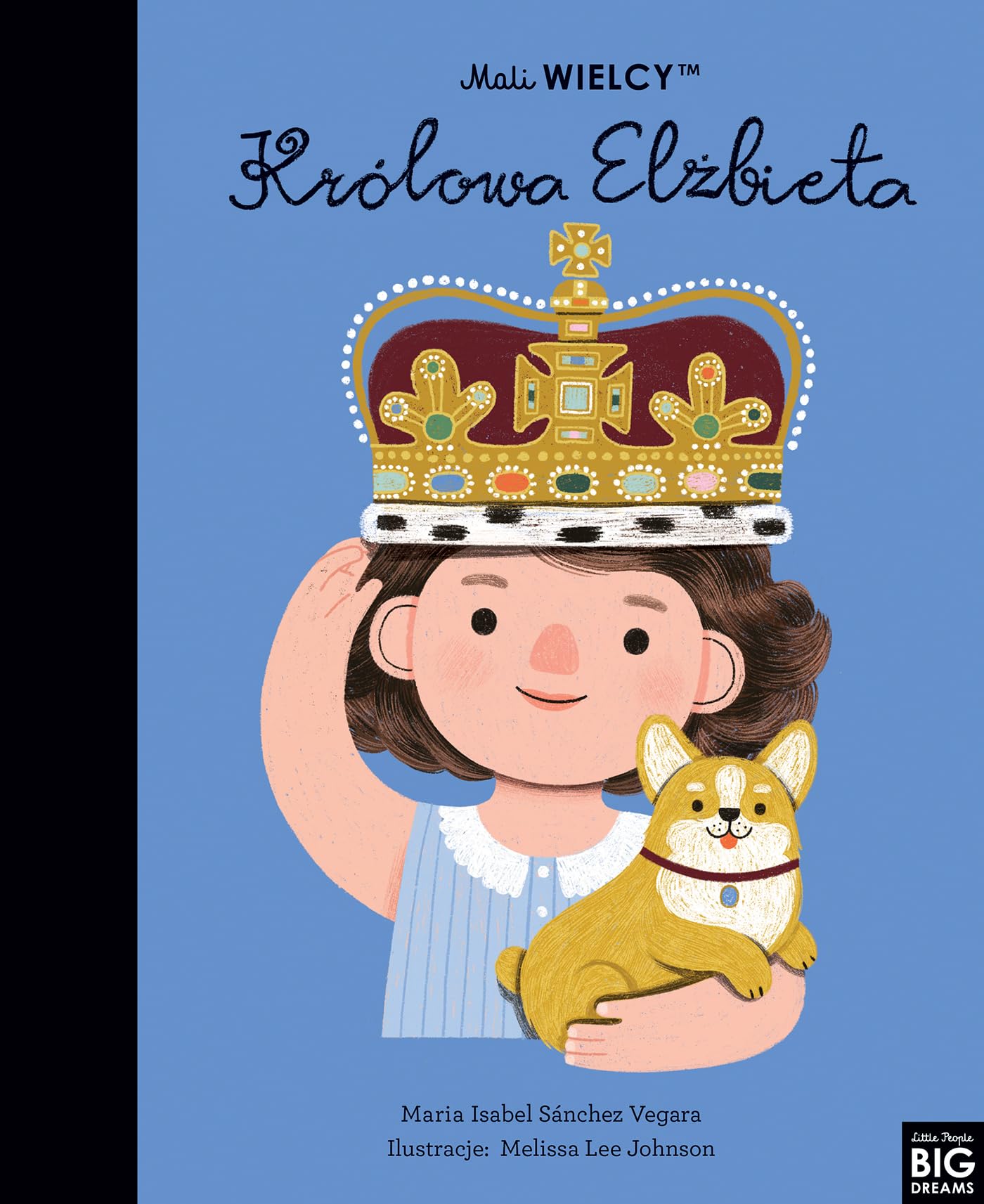 Mali WIELCY Królowa Elżbieta book
