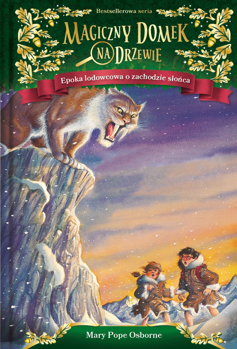 Magiczny domek na drzewie Epoka lodowcowa o zachodzie slonca Action & Adventure