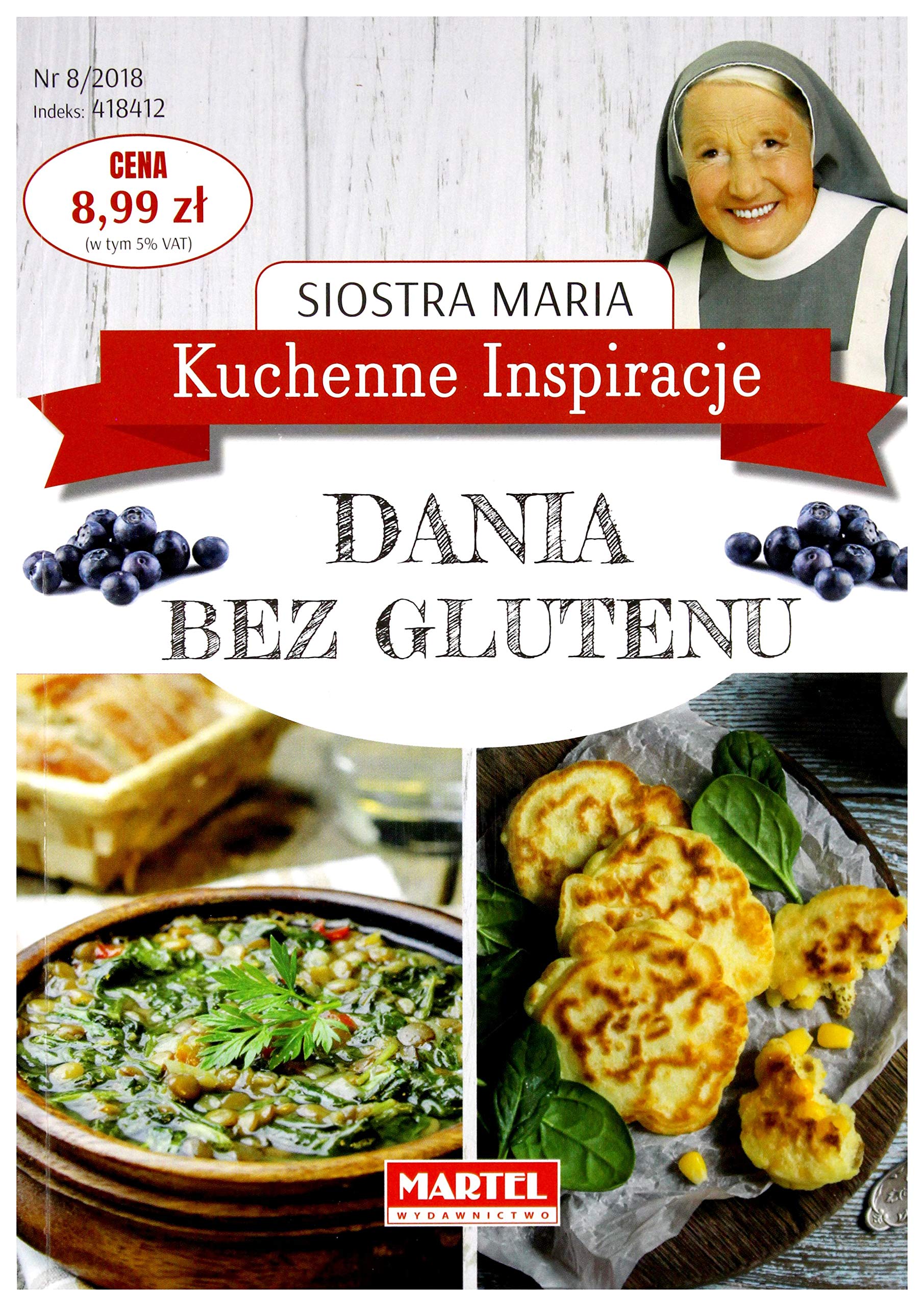 Kuchenne Inspiracje. Dania bez glutenu - siostra Maria Books