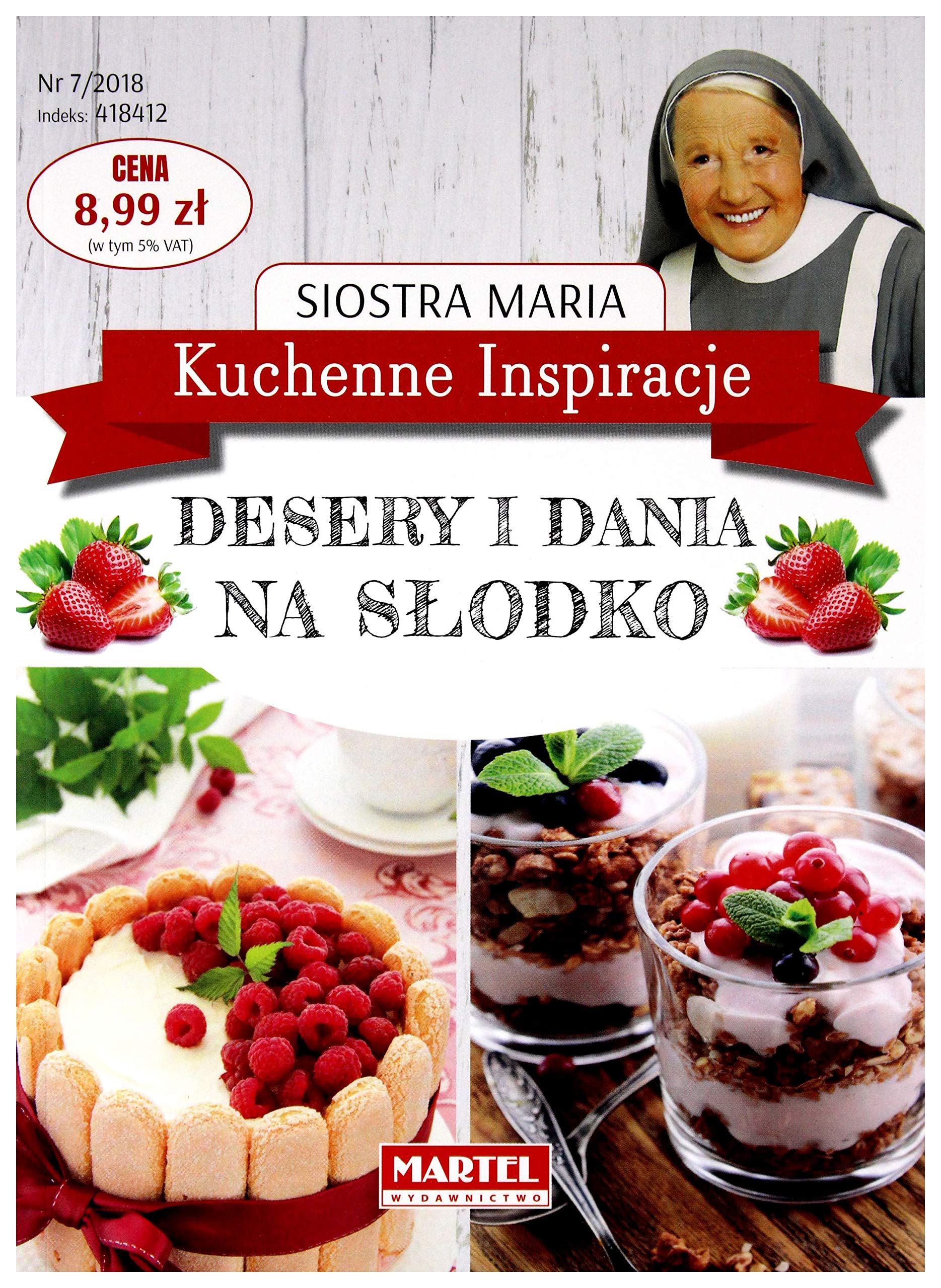 Kuchenne Inspiracje. Desery i dania na sĹodko - siostra Maria book