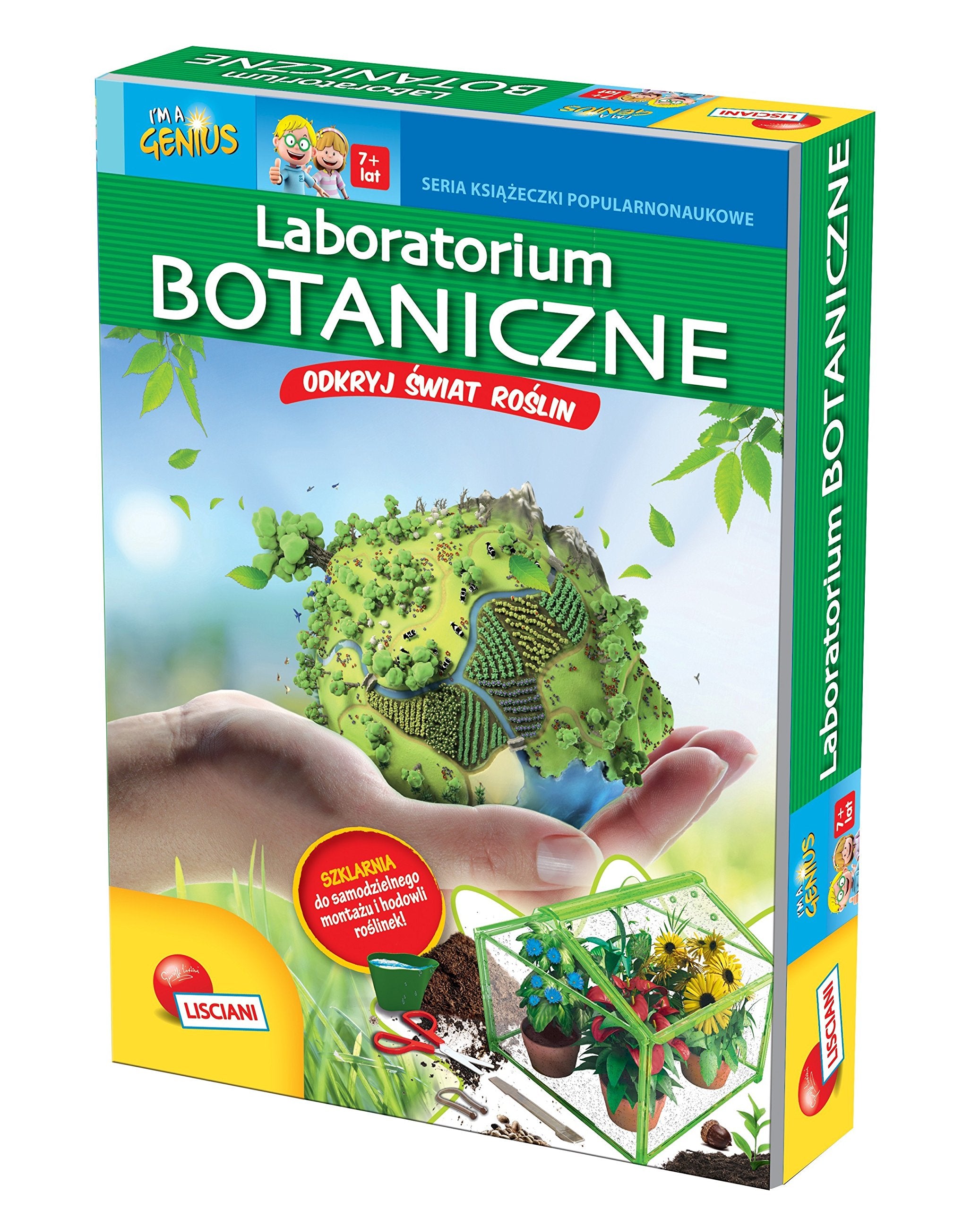 Książeczki genius laboratorium botaniczne Books