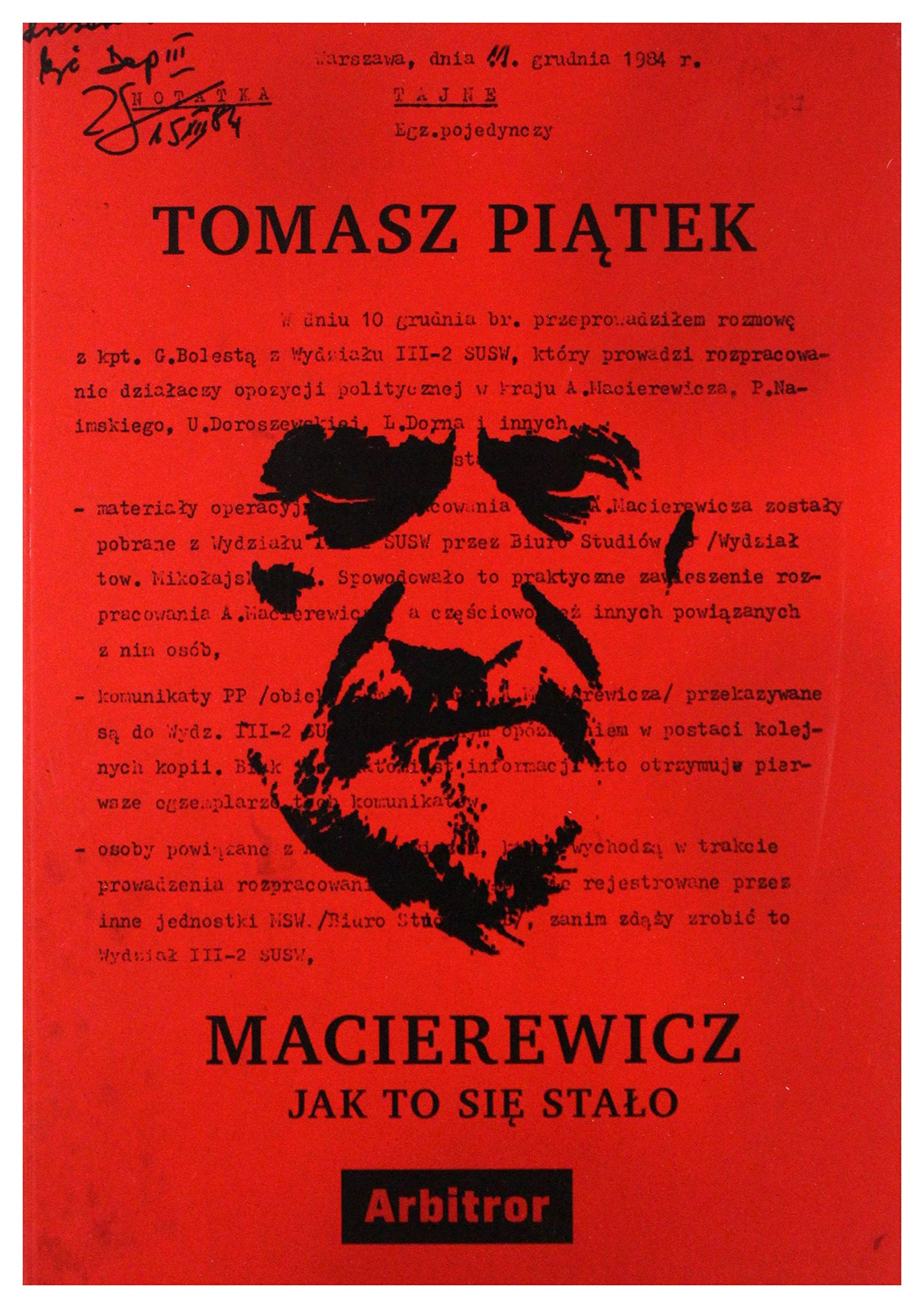 Macierewicz Jak to sie stalo Memories