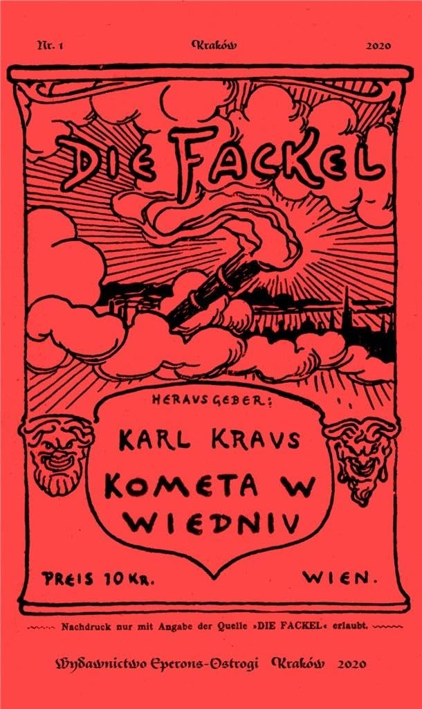 Kometa w Wiedniu: Satyry i glosy z lat 1910-1920 Books