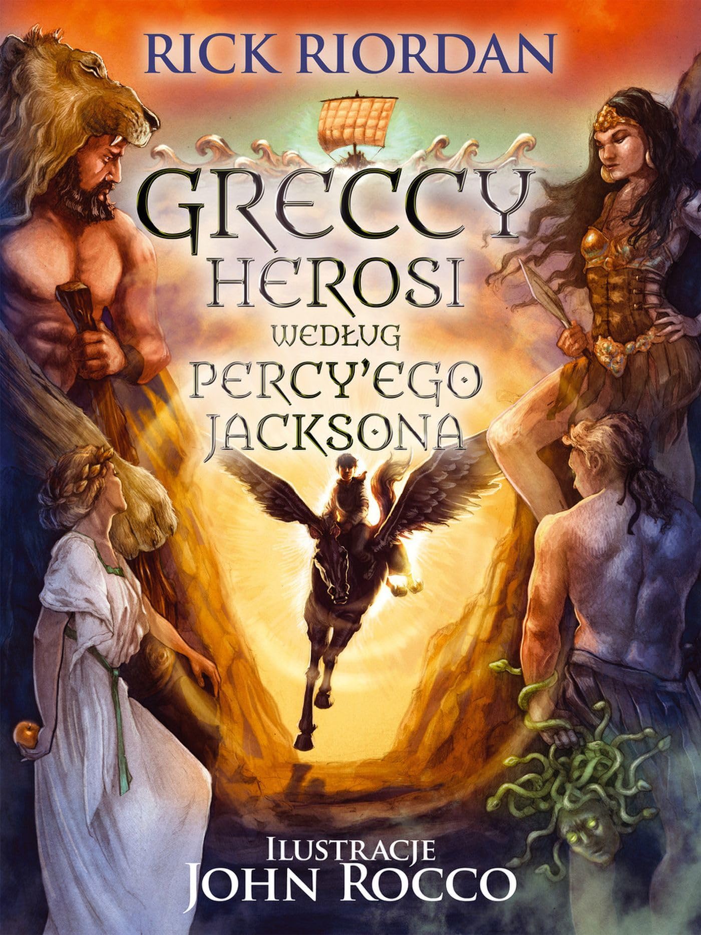 Olimpijscy herosi (Greccy herosi według Percy'ego Jacksona) Books