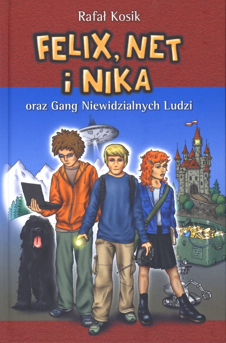 Felix, Net i Nika oraz Gang Niewidzialnych Ludzi Tom 1 Books