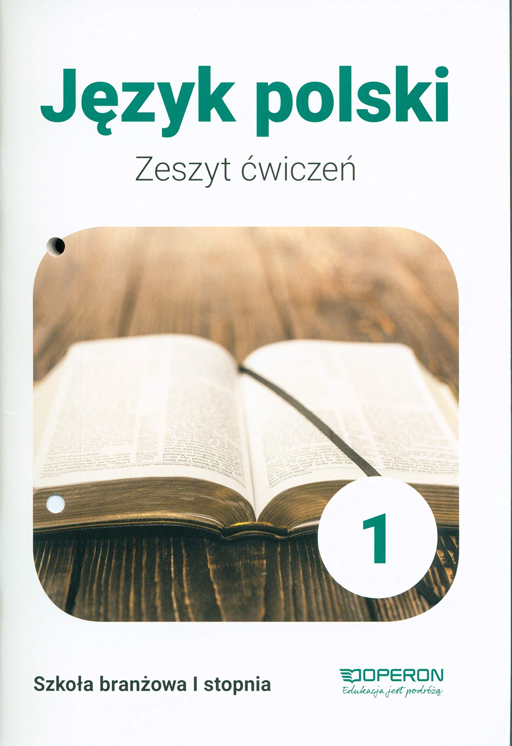Język polski 1 Zeszyt ćwiczeń: Szkoła branżowa 1 stopnia Books