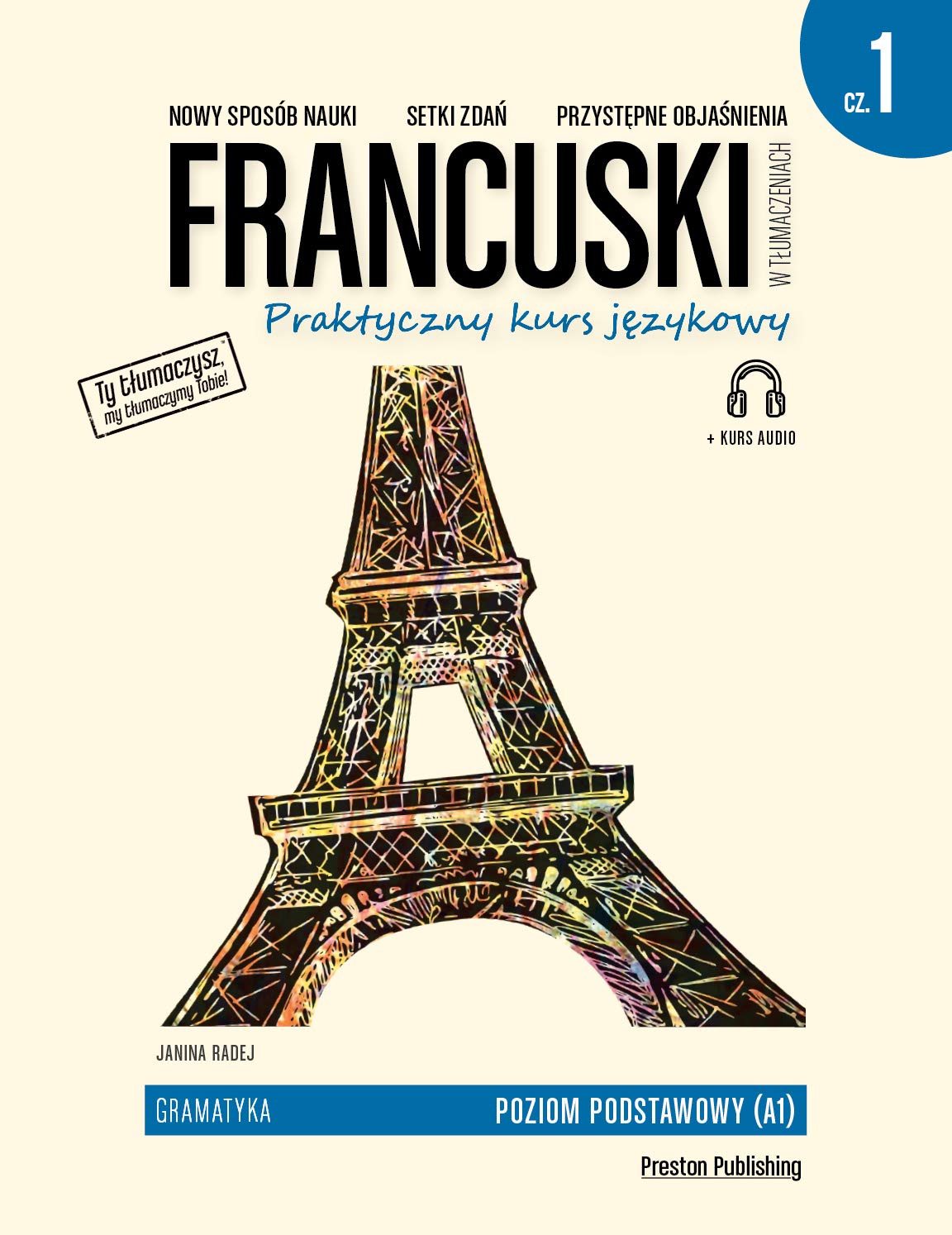 Francuski w tłumaczeniach Gramatyka 1 Books