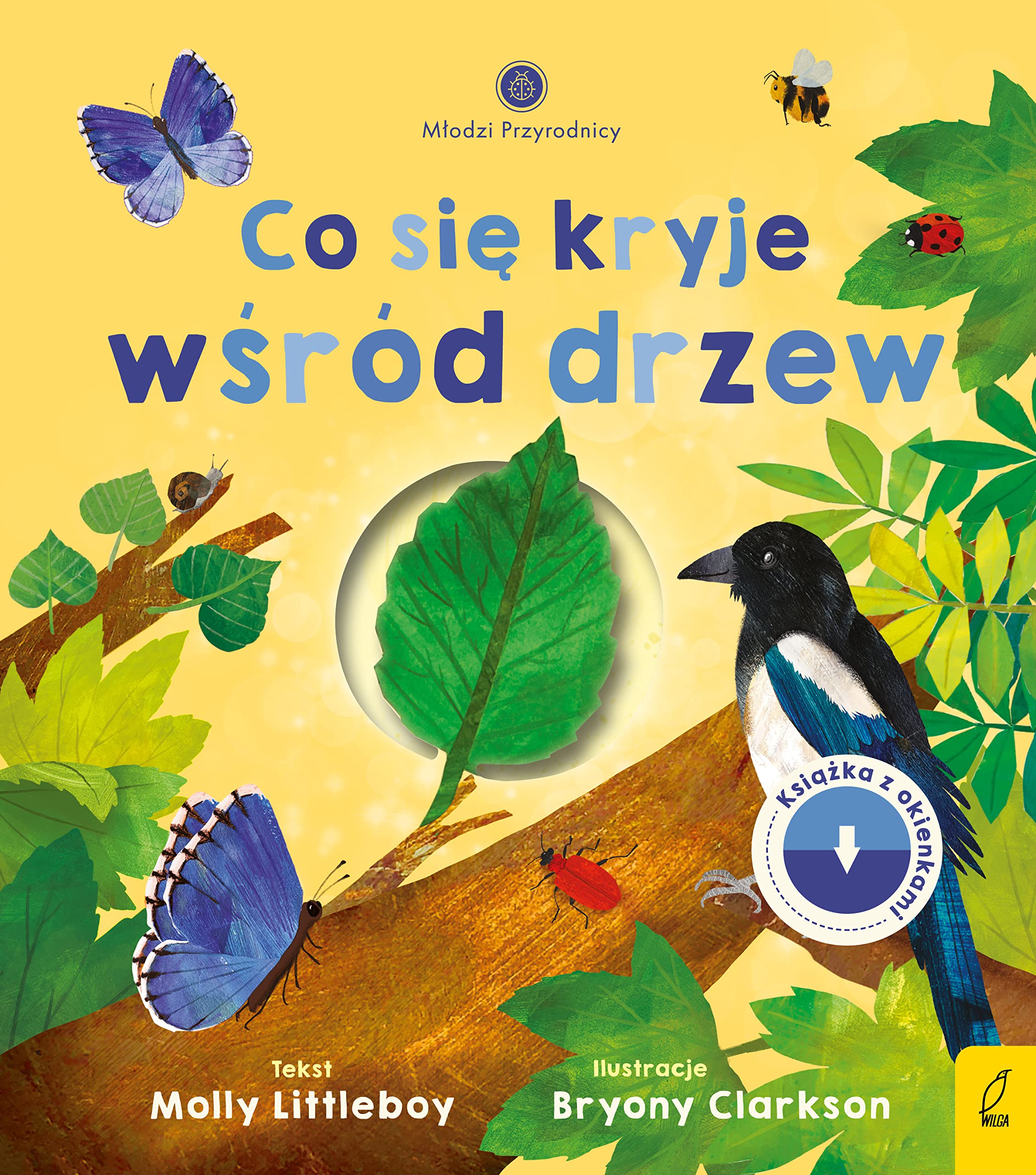 Młodzi przyrodnicy Co się kryje wśród drzew book