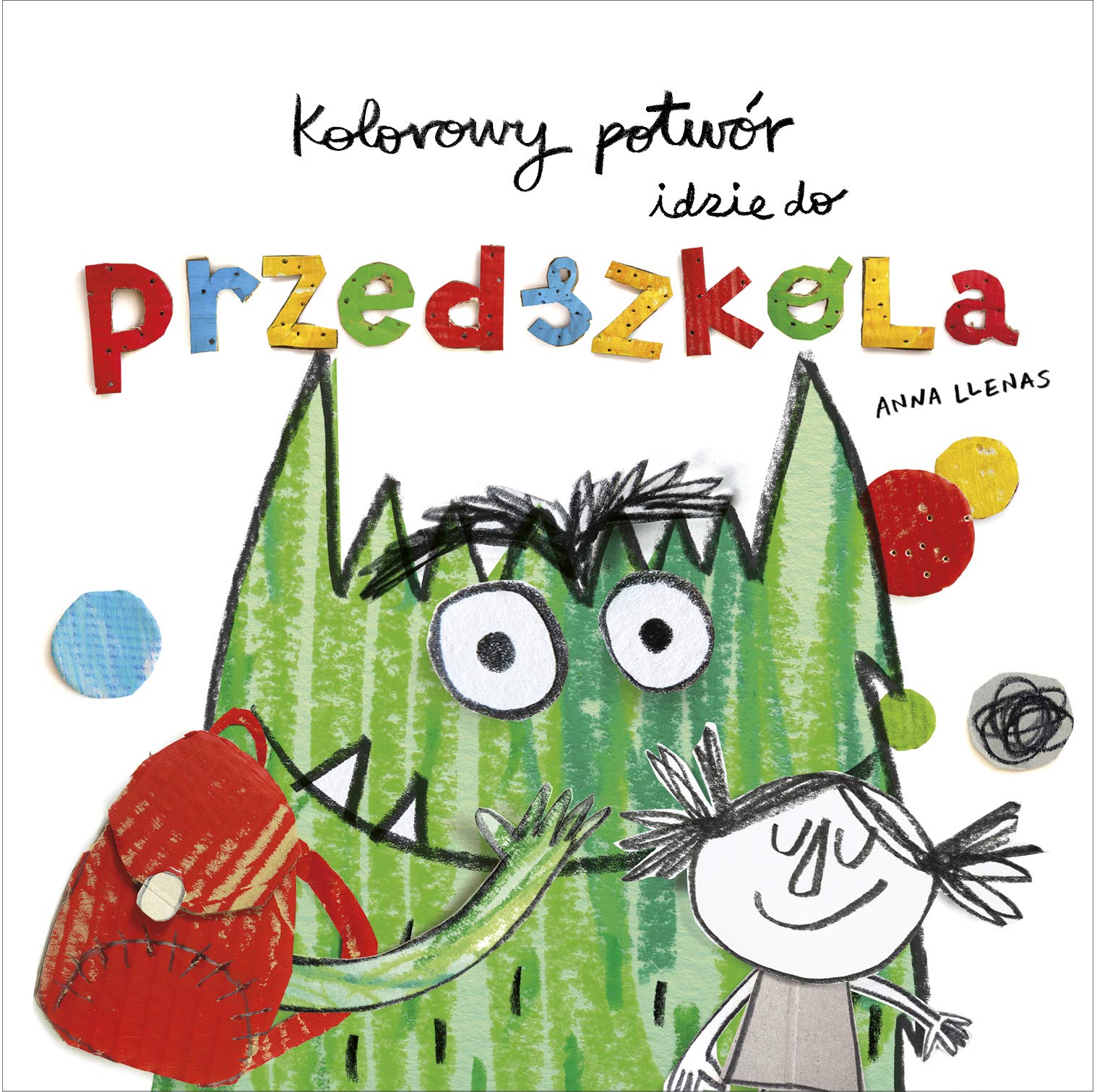 Kolorowy potwór idzie do przedszkola book