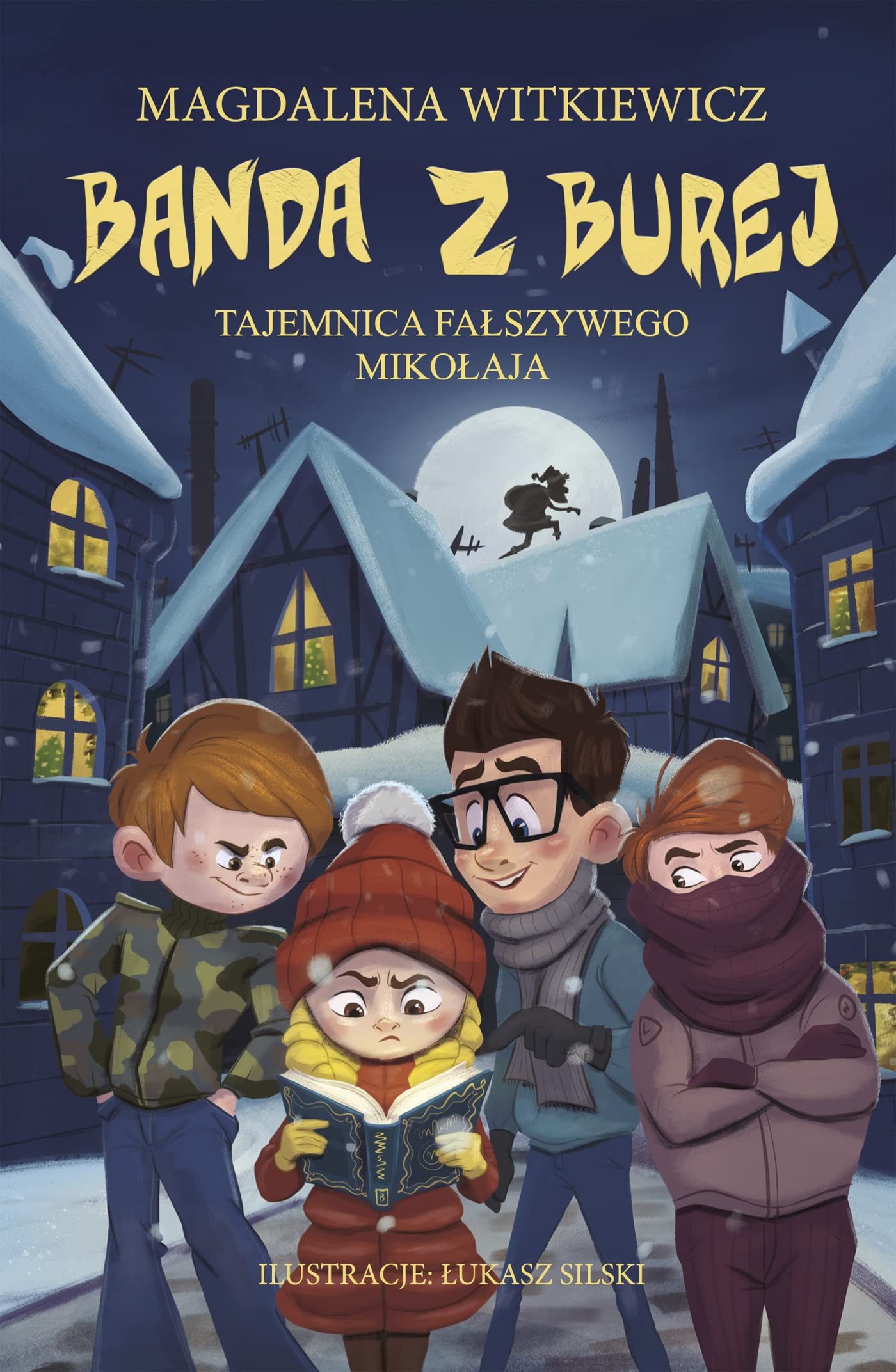 Banda z Burej Tajemnica fałszywego Mikołaja Books