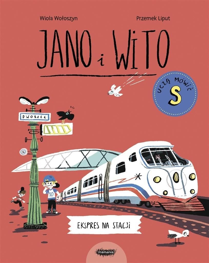 Jano i Wito uczą mówić S Ekspres na stacji Books