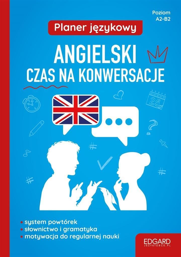 Planer językowy Angielski Czas na konwersacje Books