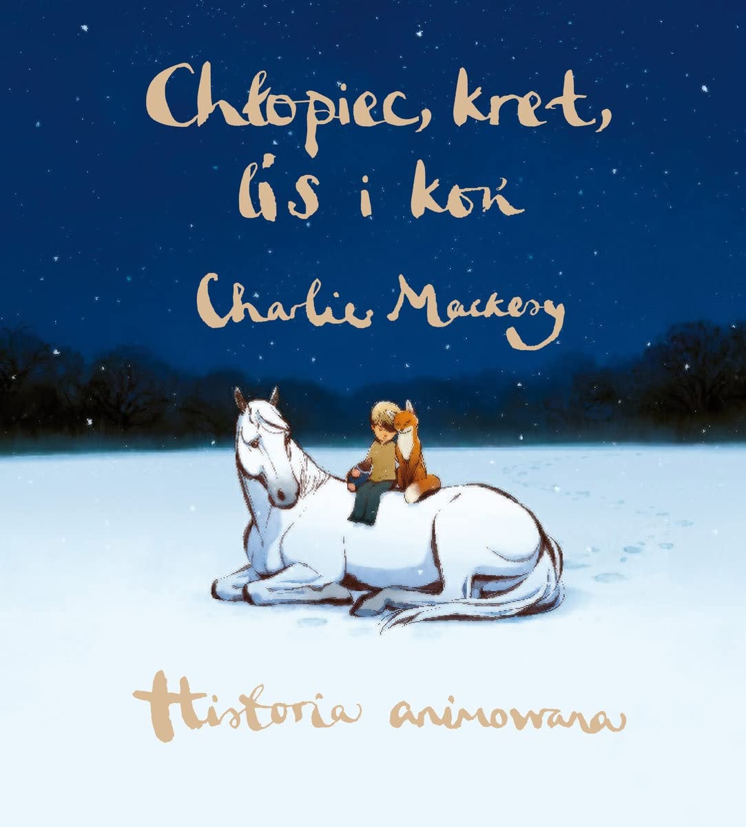 Chłopiec, kret, lis i koń Historia animowana Books