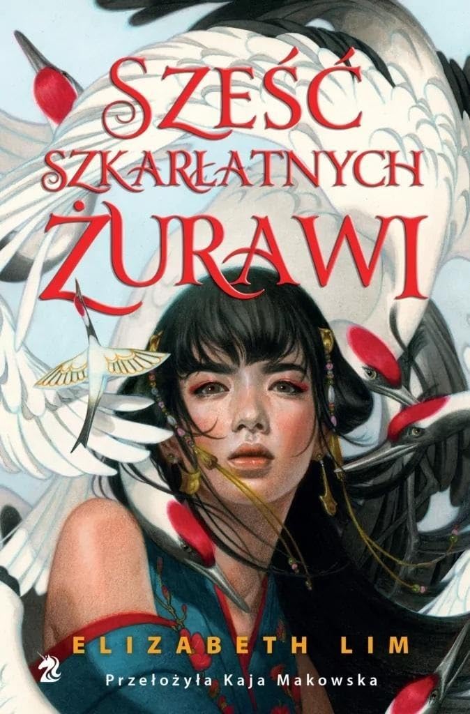 Sześć szkarłatnych żurawi book
