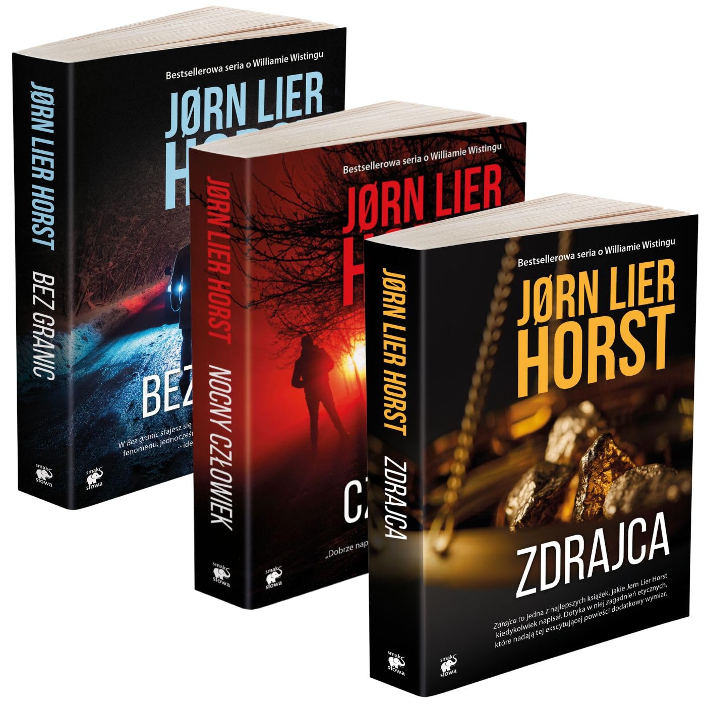 Seria o komisarzu Williamie Wistingu (Pakiet: Zdrajca/ Nocny człowiek/ Bez granic) Books