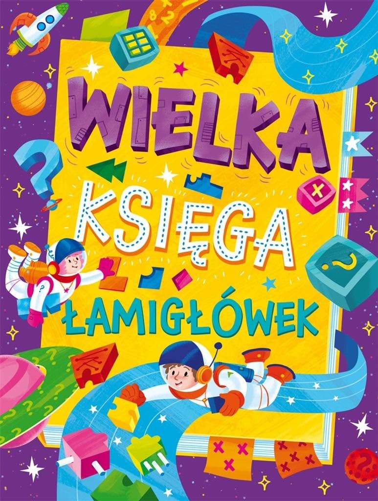Wielka księga łamigłówek book