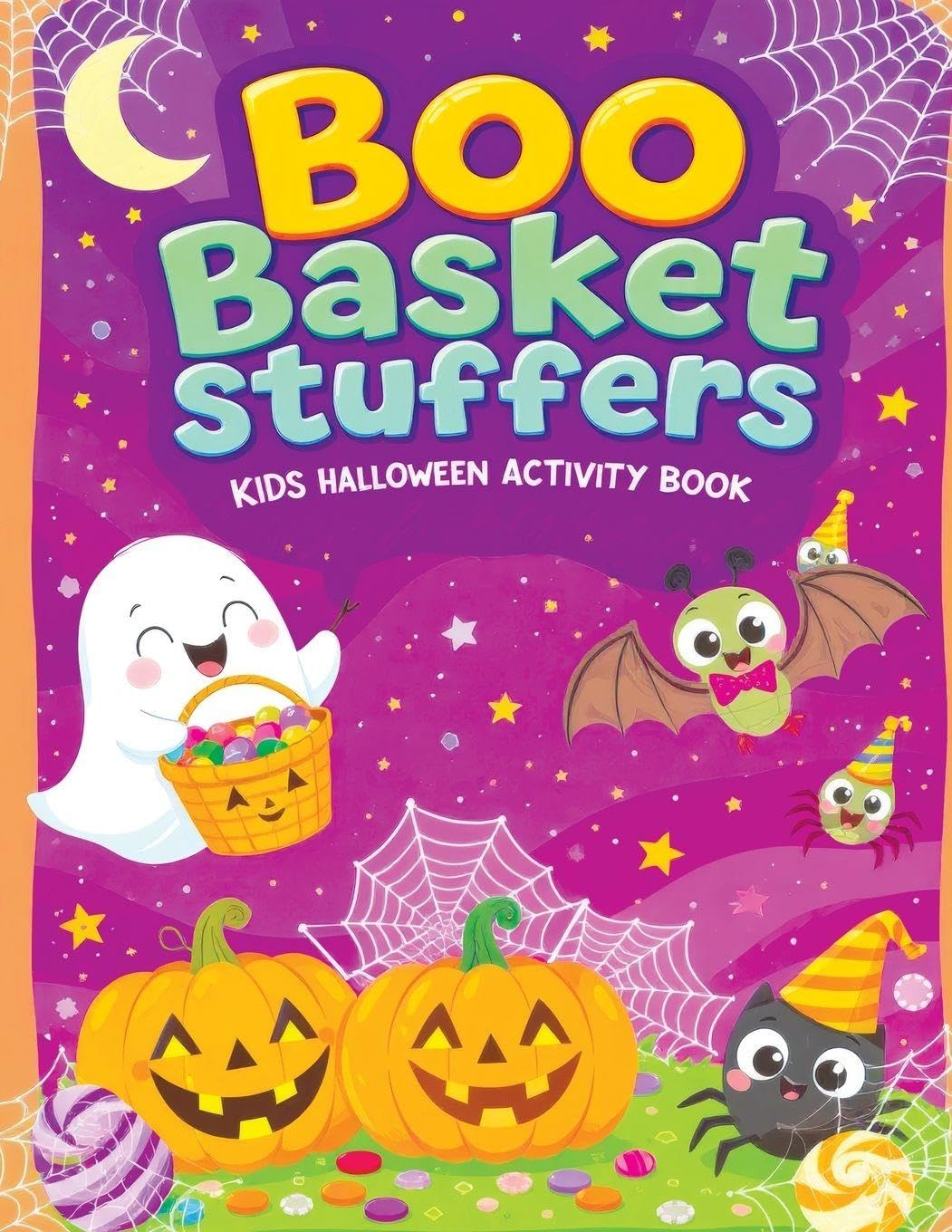Boo Basket Stuffers for Kids - Halloween Activity Book Non-fiction