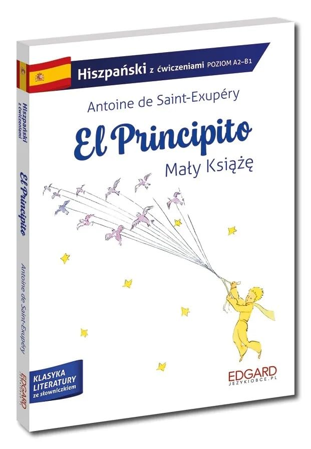 Hiszpański El Principito Mały Książę Adaptacja z ćwiczeniami Books