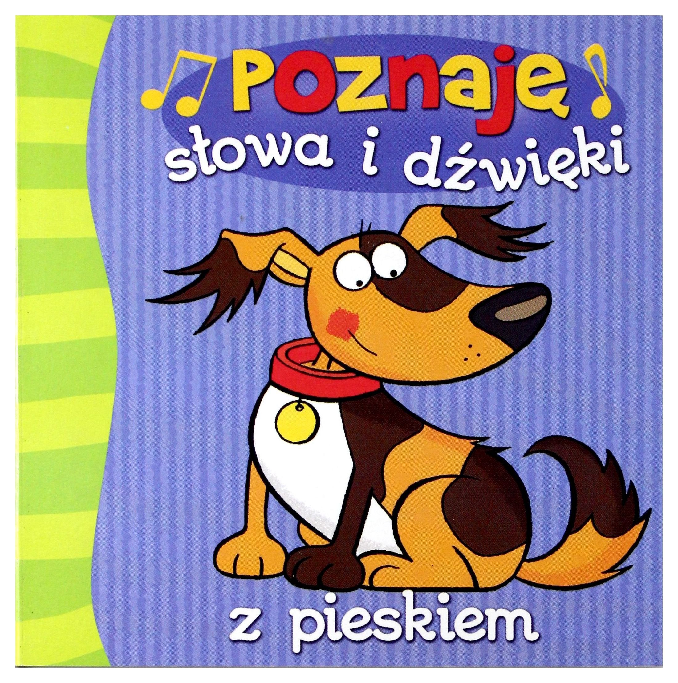 Poznaje slowa i dzwieki z pieskiem book