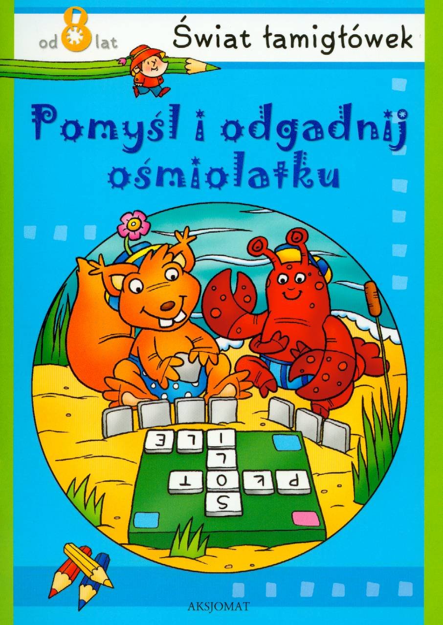 Pomyśl i odgadnij 8 lat Books