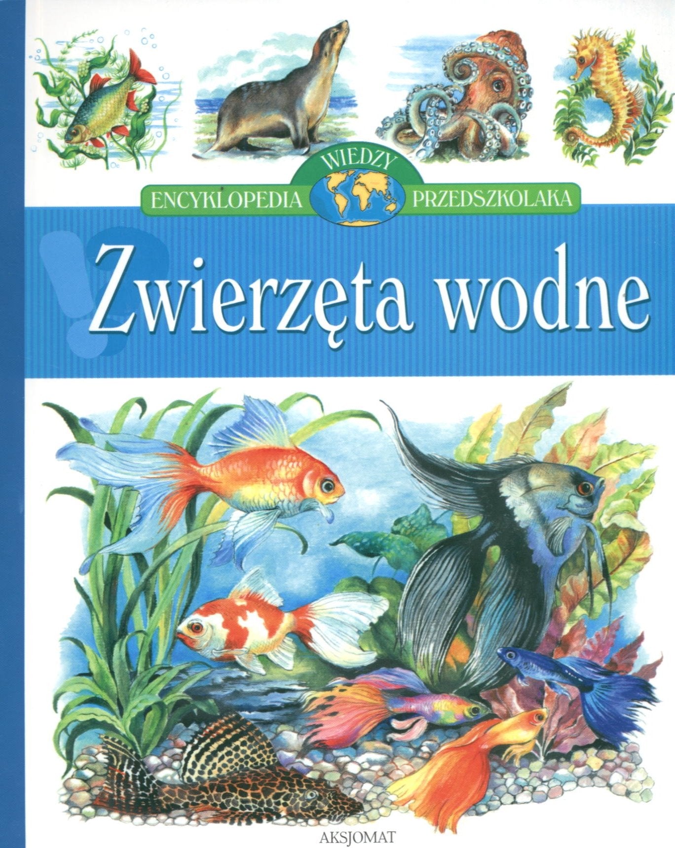 Zwierzęta wodne Encyklopedia wiedzy przedszkolaka book