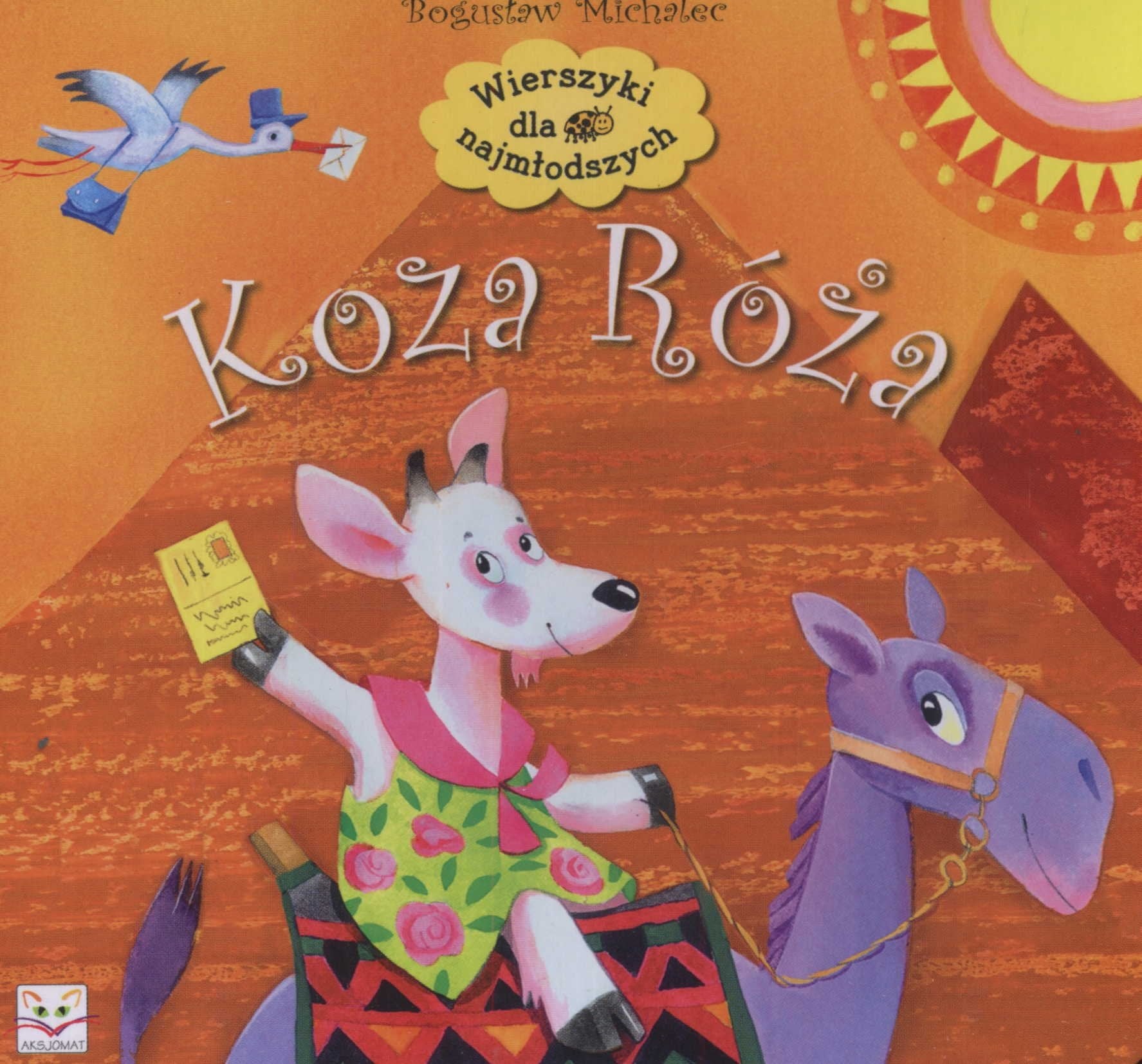 Wierszyki dla najmłodszych Koza Róża Books