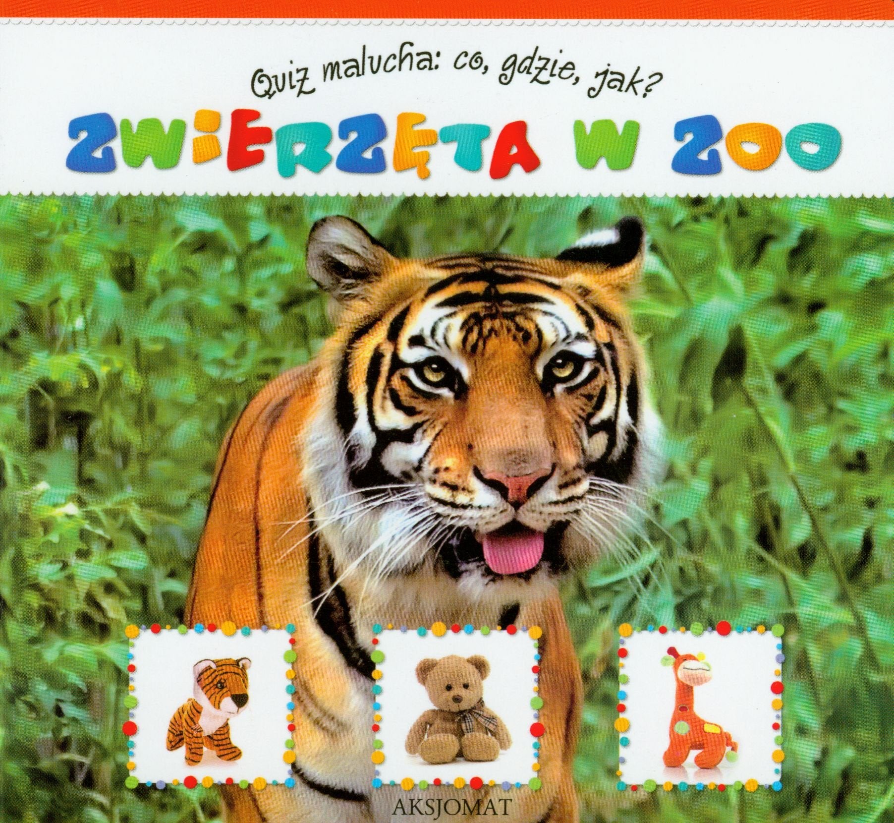 Zwierzęta w zoo Quiz malucha Books
