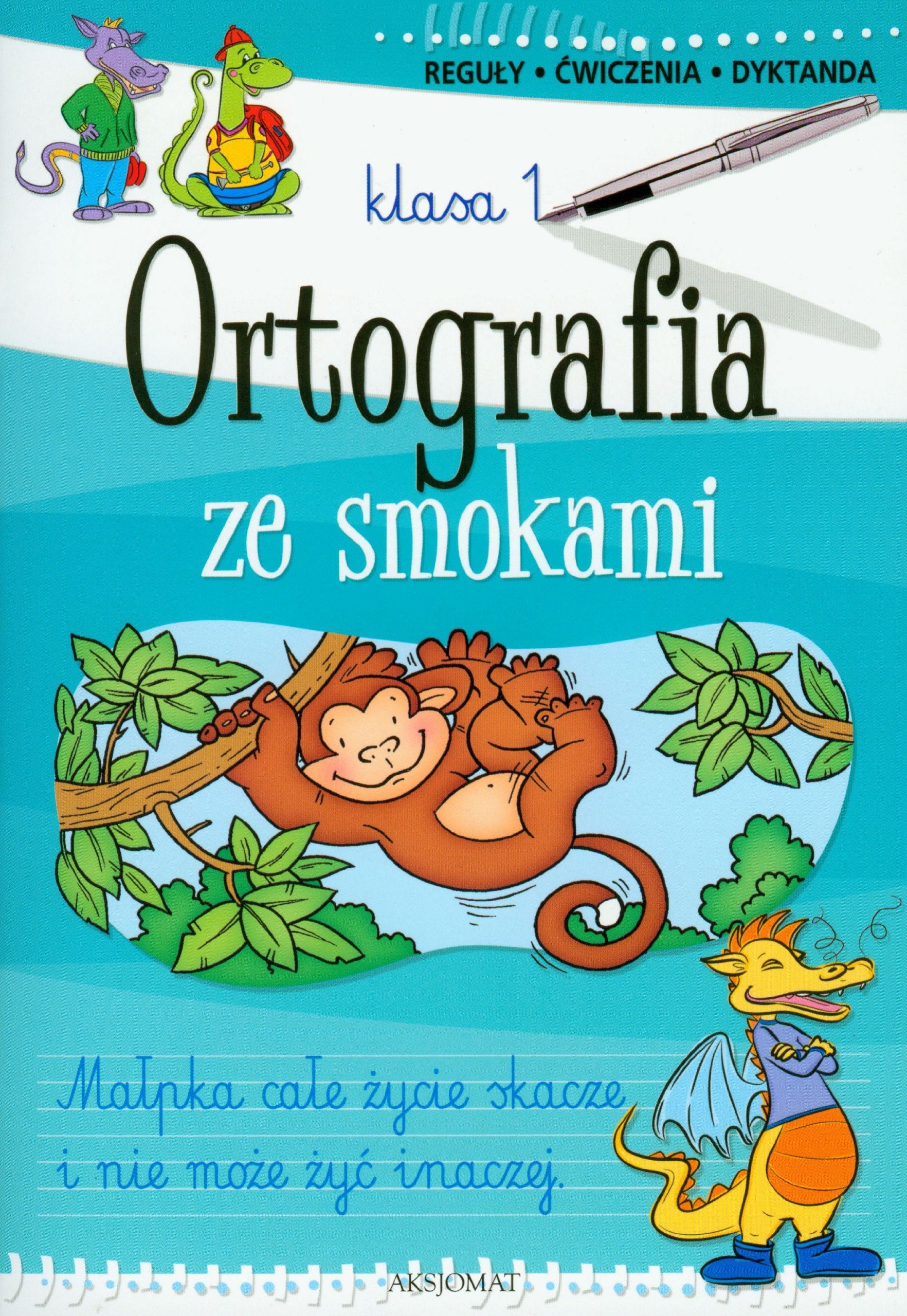 Ortografia ze smokami klasa 1 book