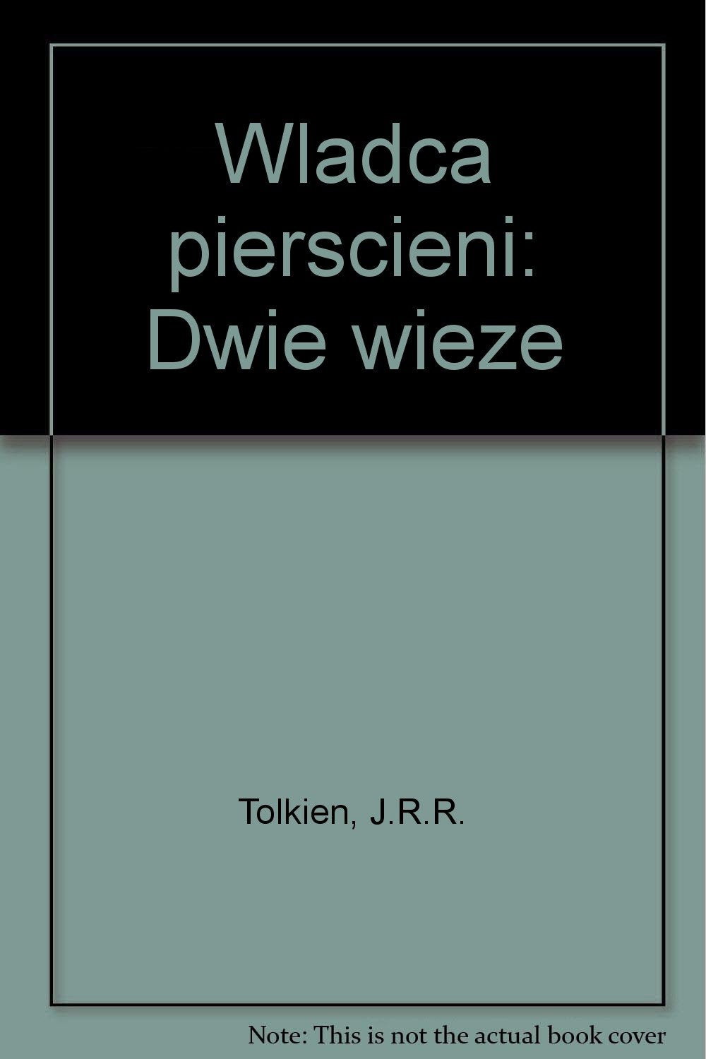 Wladca pierscieni: Dwie wieze book