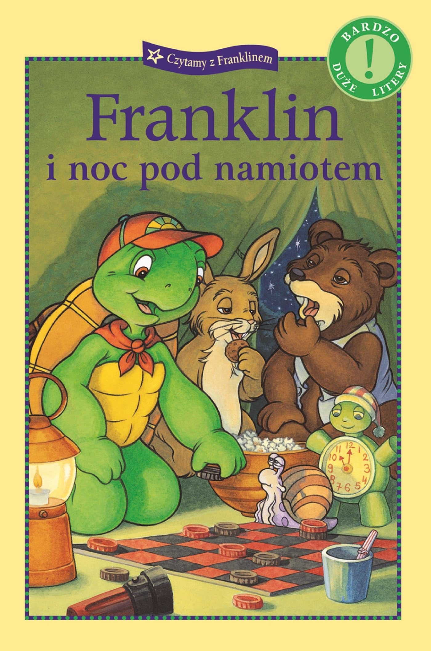 Franklin i noc pod namiotem book