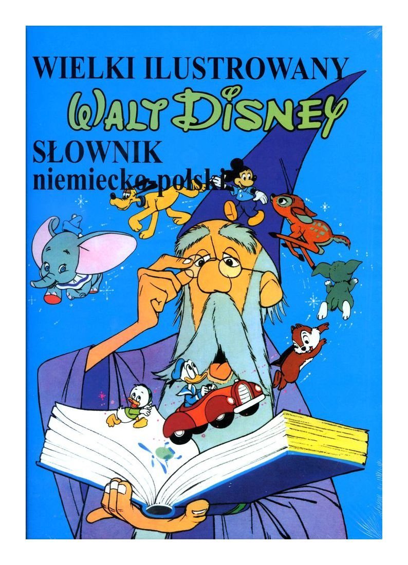 Wielki ilustrowany słownik niemiecko-polski WALT DISNEY - Janina Wróblewska Books