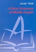 A short grammar of middle english (ANGLISTYKA) Books