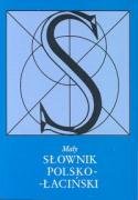 Maly slownik polsko-lacinski book