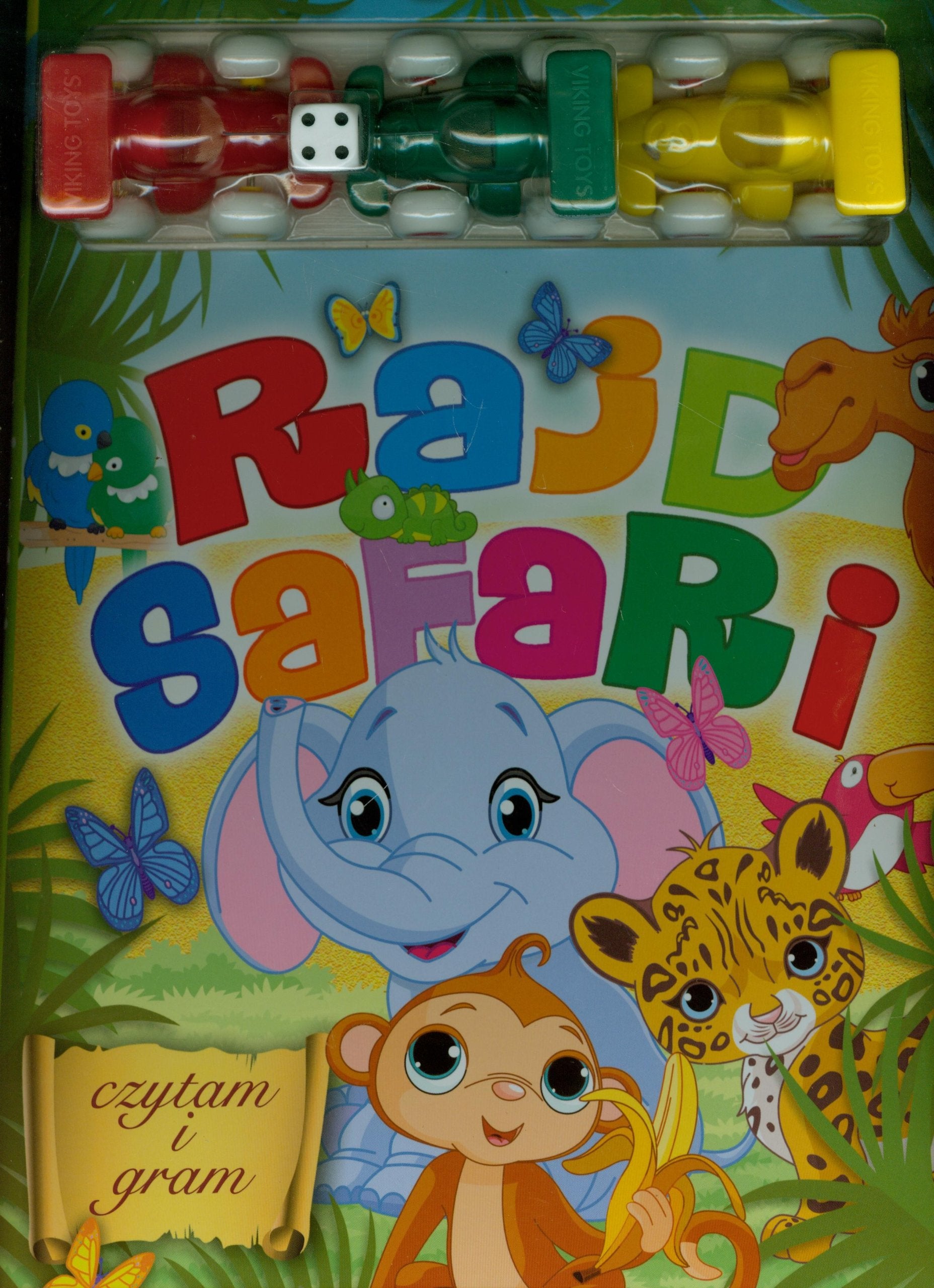 Rajd safari Czytam i gram Books