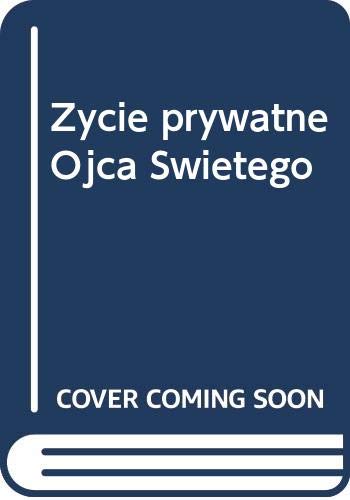 Życie prywatne Ojca Świętego Books