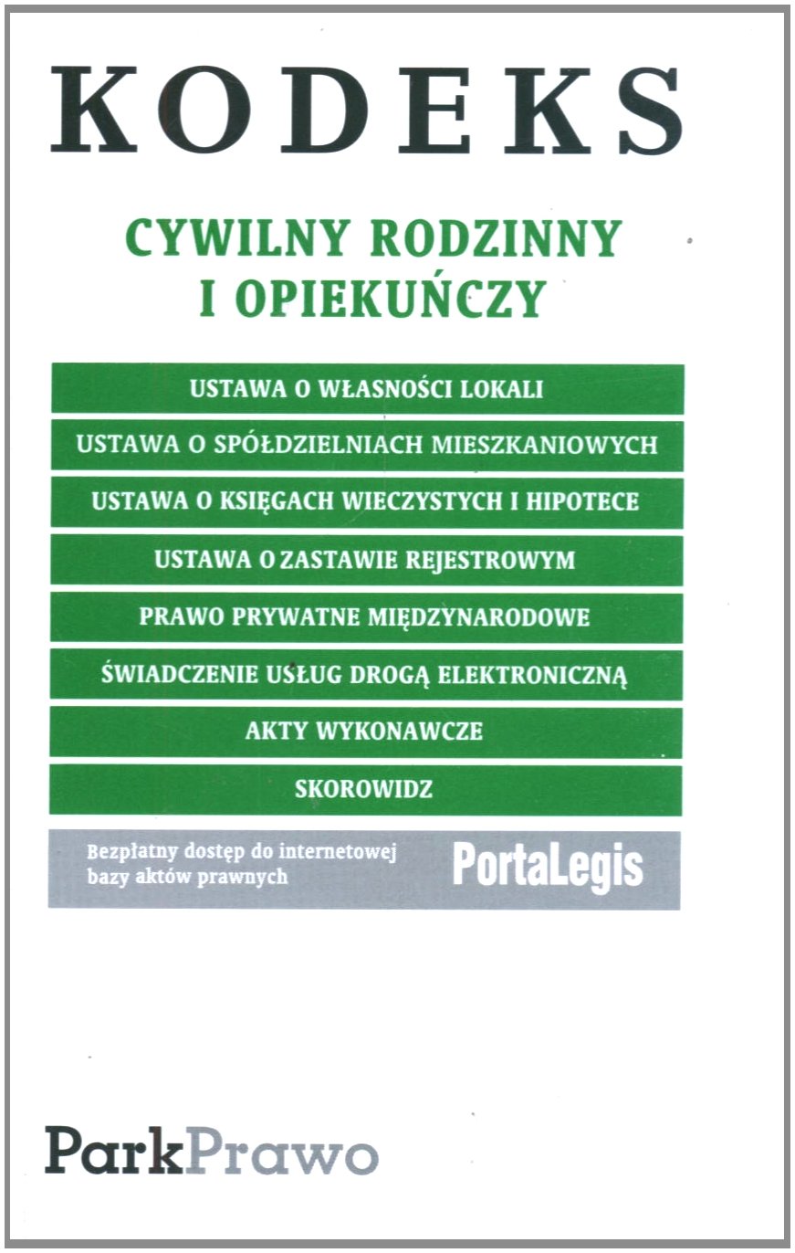 Kodeks cywilny rodzinny i opiekuńczy Books