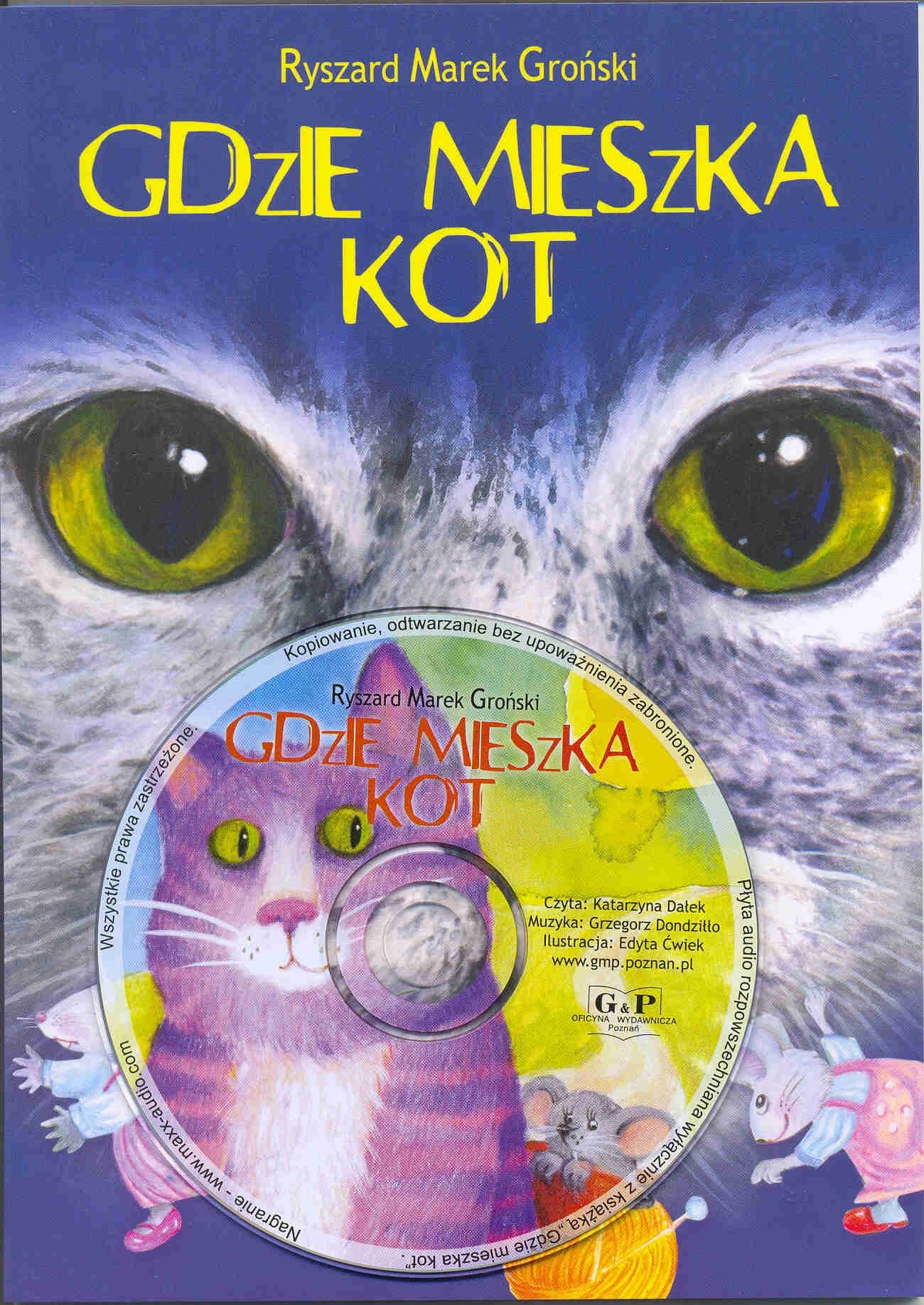 Gdzie mieszka kot z plyta CD Books