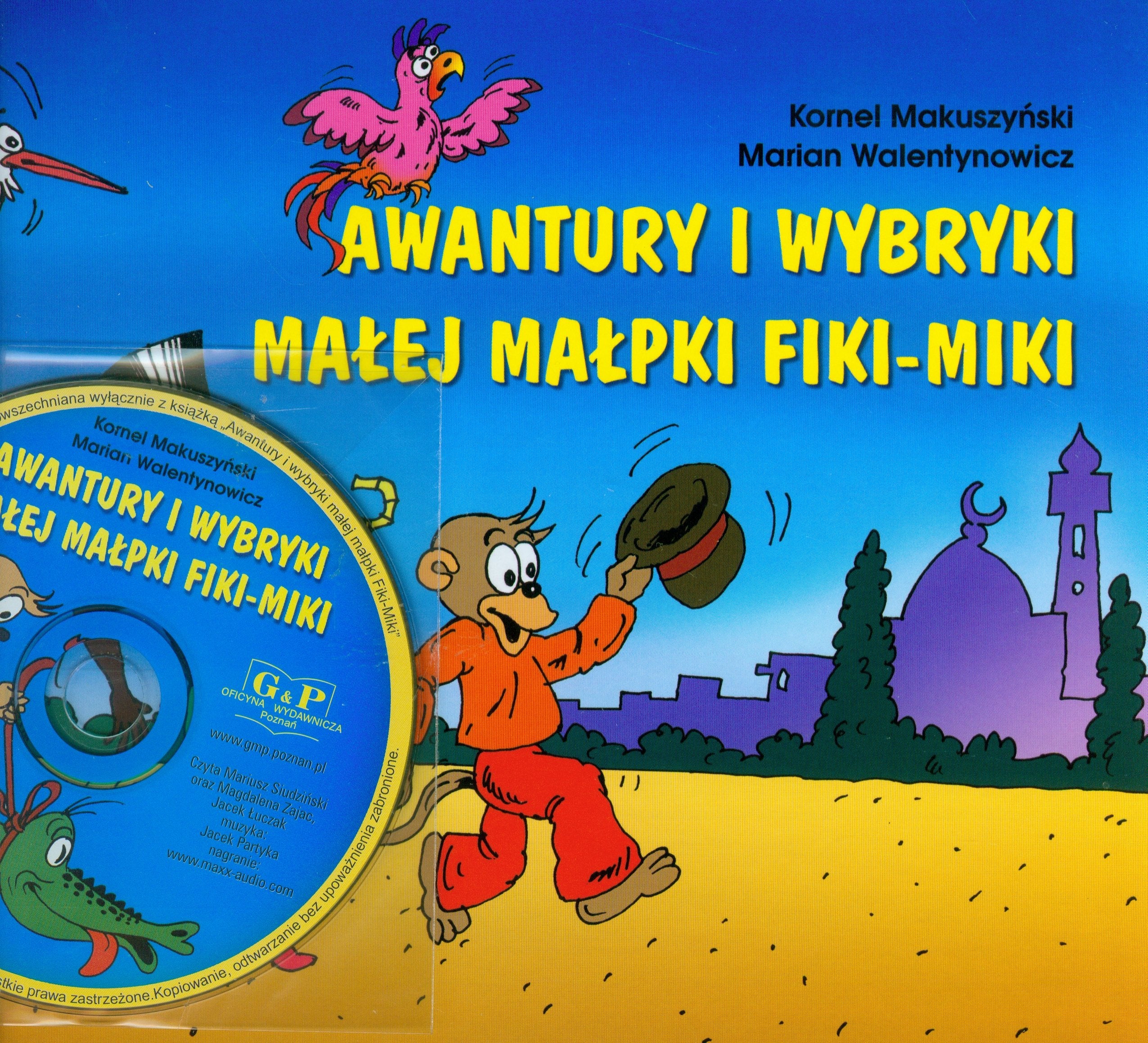 Awantury i wybryki malej malpki Fiki Miki z plyta CD Fairy Tales & Legends