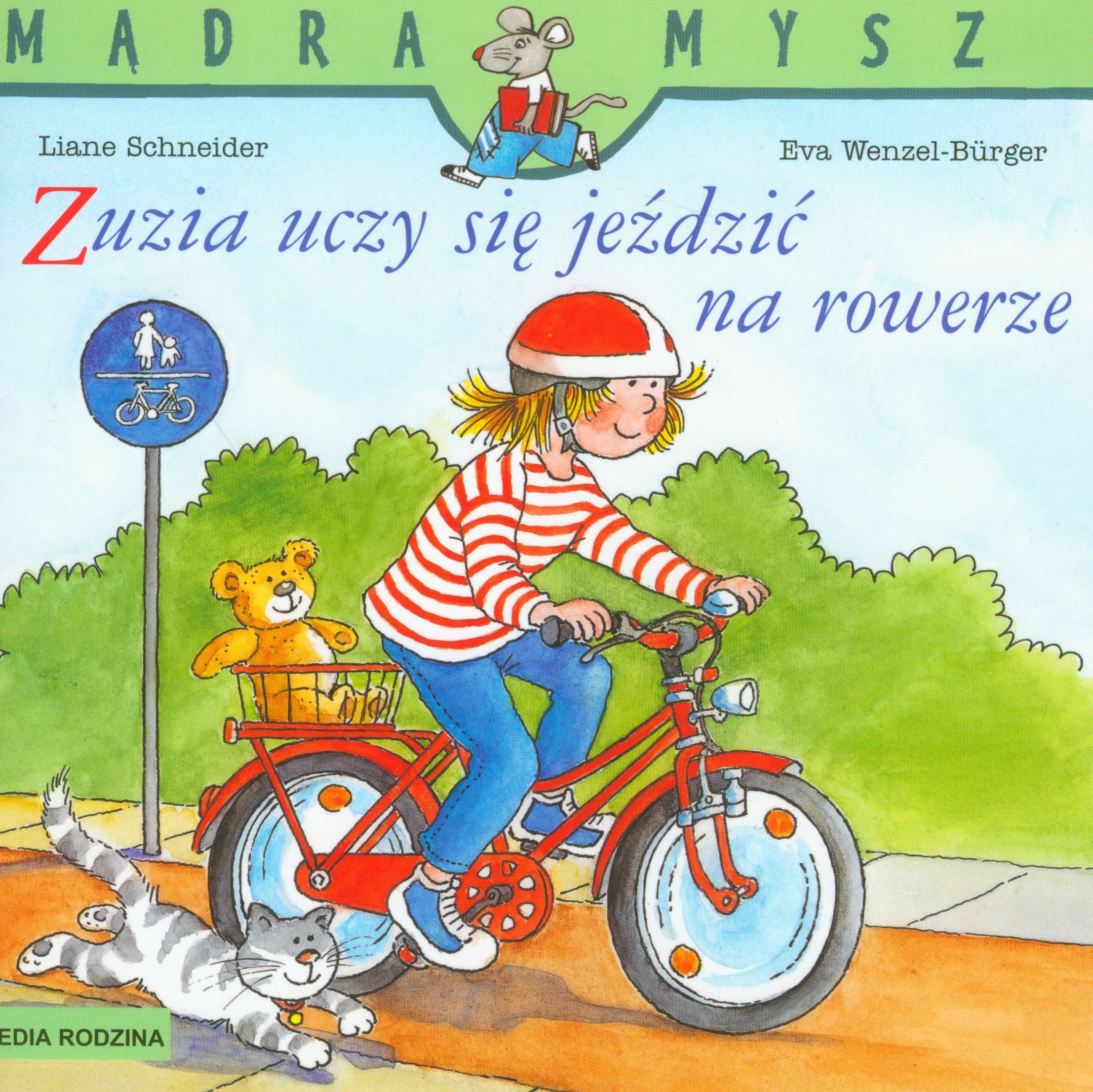 Zuzia uczy się jeździć na rowerze (MĄDRA MYSZ) Books