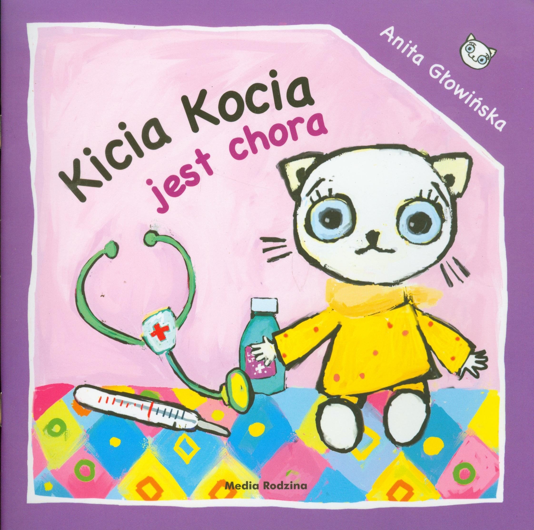 Kicia Kocia jest chora Books