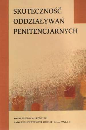 Skuteczność oddziaływań penitencjarnych Books